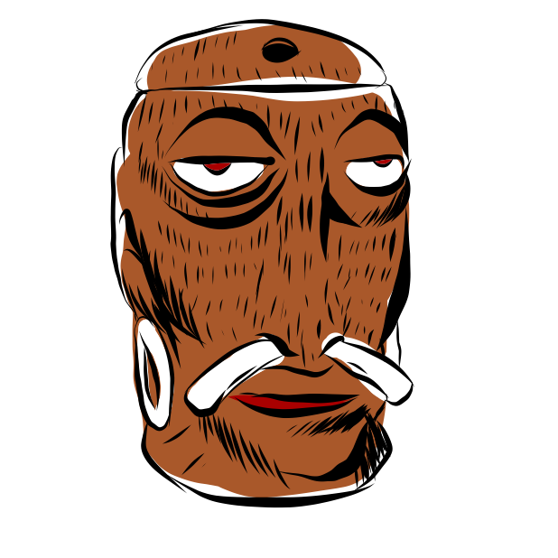 Tiki O Stickers messages sticker-1