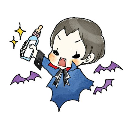 スーパーねねにゃん ハロウィンステッカー messages sticker-9