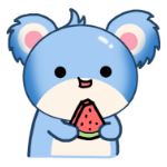 Happy koala sticker messages sticker-11