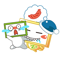 Nhãn Dán Chàng Vuông messages sticker-4