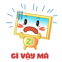 Nhãn Dán Chàng Vuông messages sticker-8