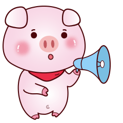 Pink Pig messages sticker-6