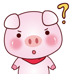 Pink Pig messages sticker-0