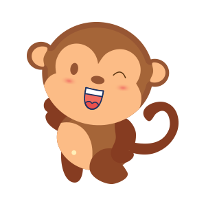 funny monkey sticker 2019 messages sticker-8