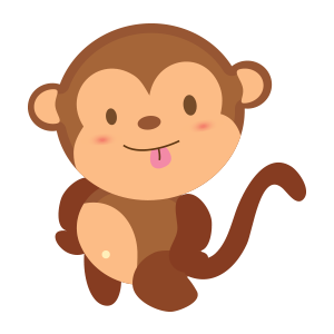funny monkey sticker 2019 messages sticker-7