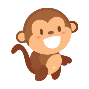 funny monkey sticker 2019 messages sticker-6