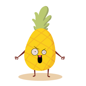 fruite face emoji lovely messages sticker-11