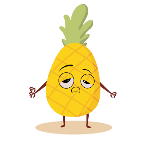 fruite face emoji lovely messages sticker-7