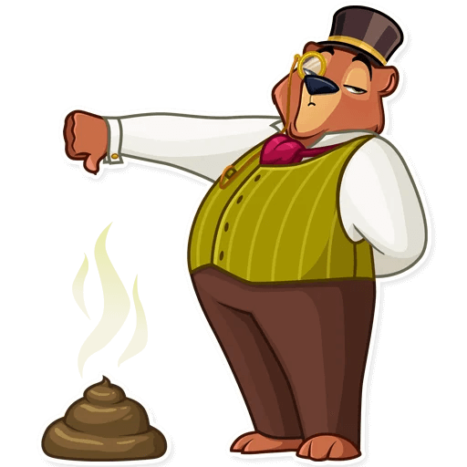 Todd Bear Moods For iMessages messages sticker-8