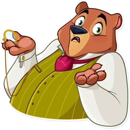 Todd Bear Moods For iMessages messages sticker-11