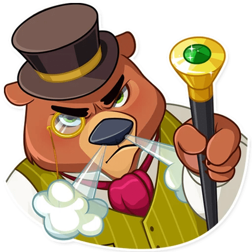 Todd Bear Moods For iMessages messages sticker-10