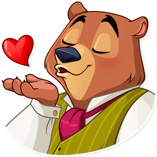 Todd Bear Moods For iMessages messages sticker-1