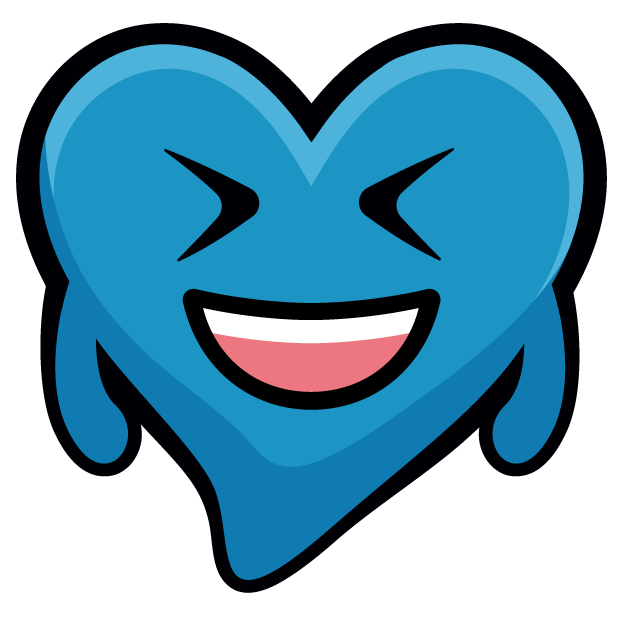 Blue Hearts stickers messages sticker-4
