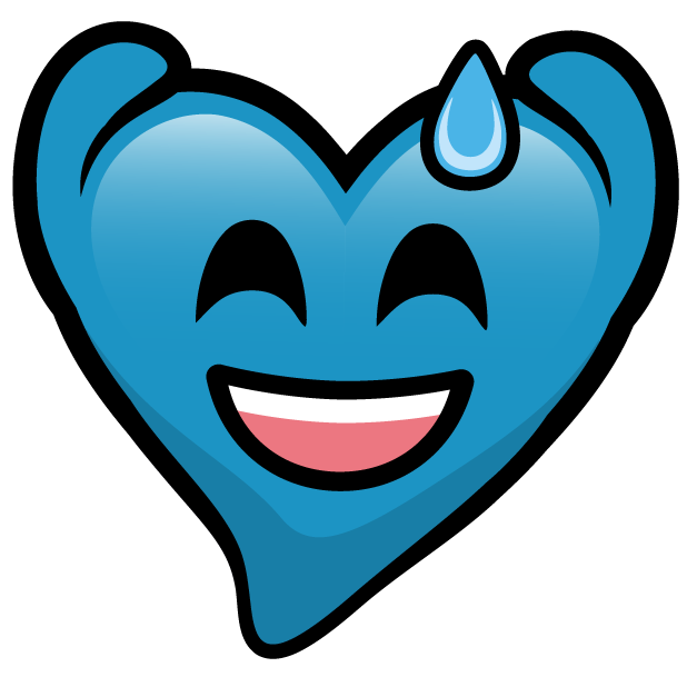Blue Hearts stickers messages sticker-5
