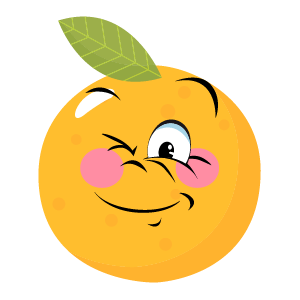 Orange stickers app 2020 messages sticker-3