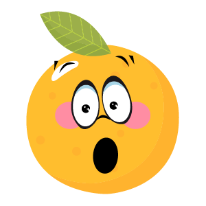 Orange stickers app 2020 messages sticker-4