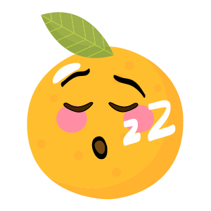 Orange stickers app 2020 messages sticker-2