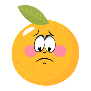 Orange stickers app 2020 messages sticker-7