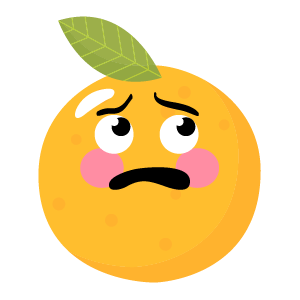 Orange stickers app 2020 messages sticker-10