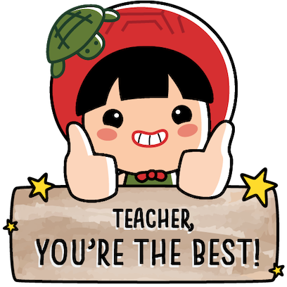 Ang Ku Kueh Girl - TeachersDay messages sticker-4