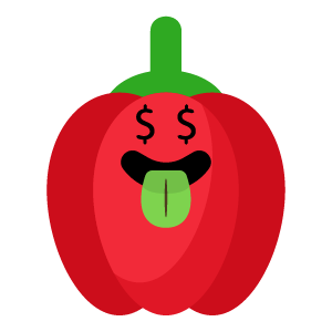 red fruits emoji sticker app messages sticker-5