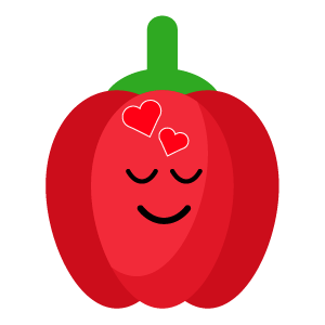 red fruits emoji sticker app messages sticker-11