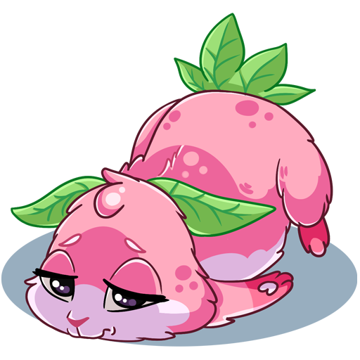 Pinky The Bunny For iMessages messages sticker-7
