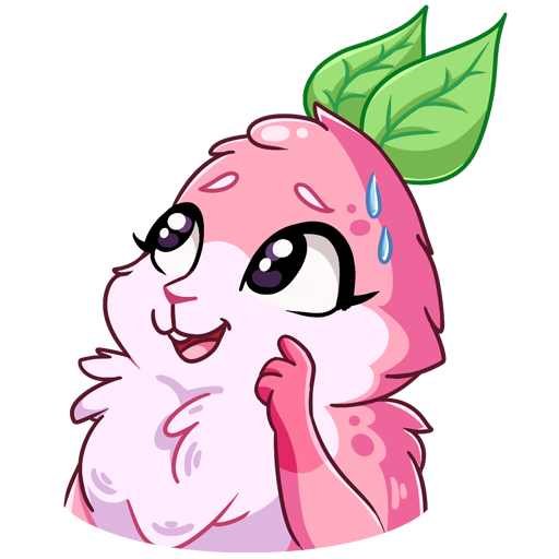 Pinky The Bunny For iMessages messages sticker-4