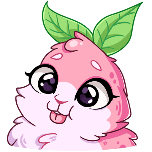 Pinky The Bunny For iMessages messages sticker-1