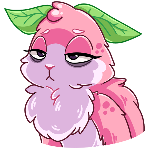Pinky The Bunny For iMessages messages sticker-8