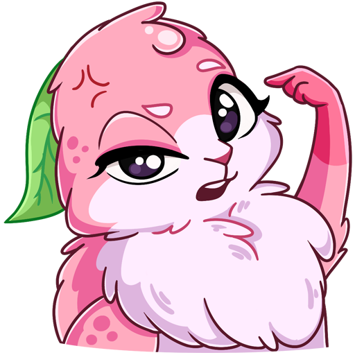 Pinky The Bunny For iMessages messages sticker-6