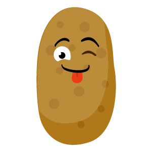 sweet potatoes emoji stickers messages sticker-11