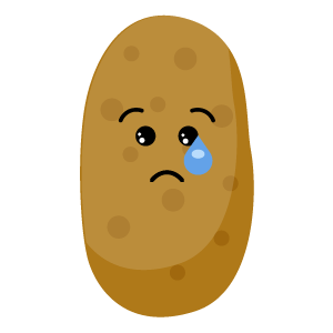 sweet potatoes emoji stickers messages sticker-4