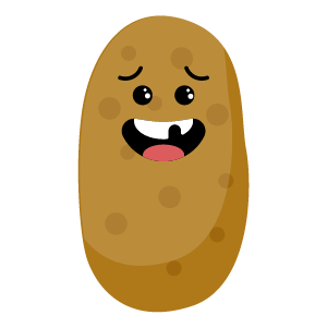 sweet potatoes emoji stickers messages sticker-2