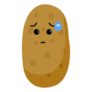 sweet potatoes emoji stickers messages sticker-3