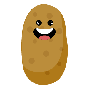 sweet potatoes emoji stickers messages sticker-9
