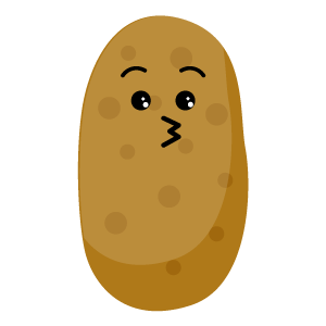 sweet potatoes emoji stickers messages sticker-8