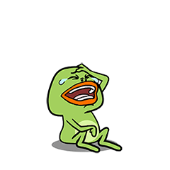 Big Mouth Wa messages sticker-3