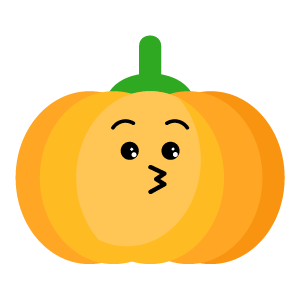 Red pumpkin emoji 2019 messages sticker-8