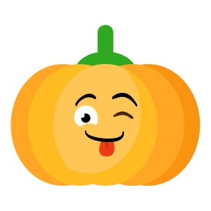 Red pumpkin emoji 2019 messages sticker-0
