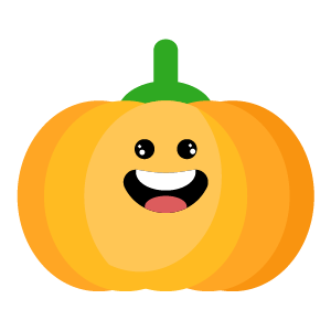 Red pumpkin emoji 2019 messages sticker-11