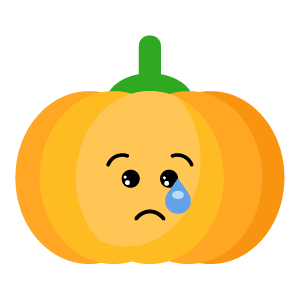 Red pumpkin emoji 2019 messages sticker-5
