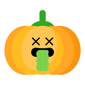 Red pumpkin emoji 2019 messages sticker-3