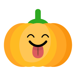 Red pumpkin emoji 2019 messages sticker-6