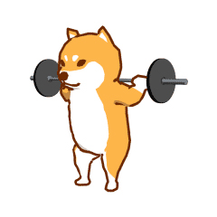 Fitness schattige hond messages sticker-9