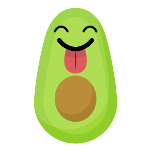 fruits green emoji sticker messages sticker-1