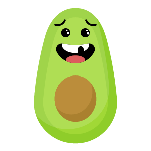 fruits green emoji sticker messages sticker-7