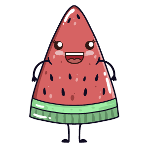 watermelon say stickers messages sticker-10