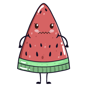 watermelon say stickers messages sticker-3