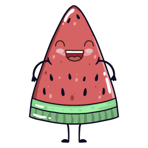 watermelon say stickers messages sticker-8